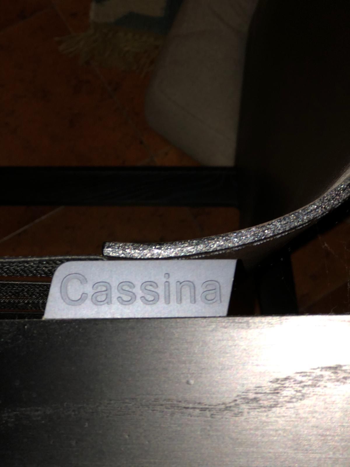 Poltrona Eloro in legno e cuoio di Rodolfo Dordoni, Cassina  Brand