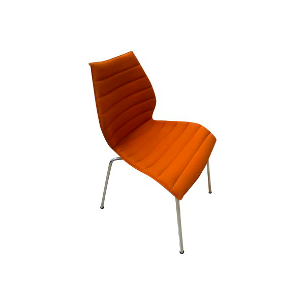 Maui Soft chair by Vico Magistretti (orange), Kartell | Deesup