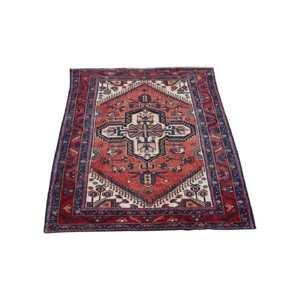 Vintage Kazak wool rug (1930s), image