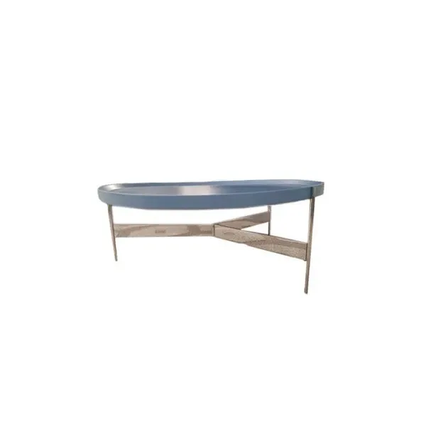 Round tray table Abaco (light blue), Pianca image