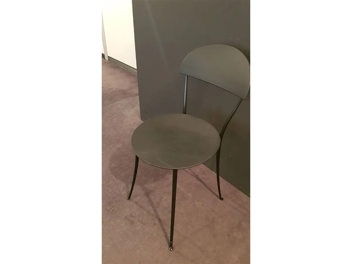 Tonietta chair by Enzo Mari in polypropylene (black), Zanotta 5