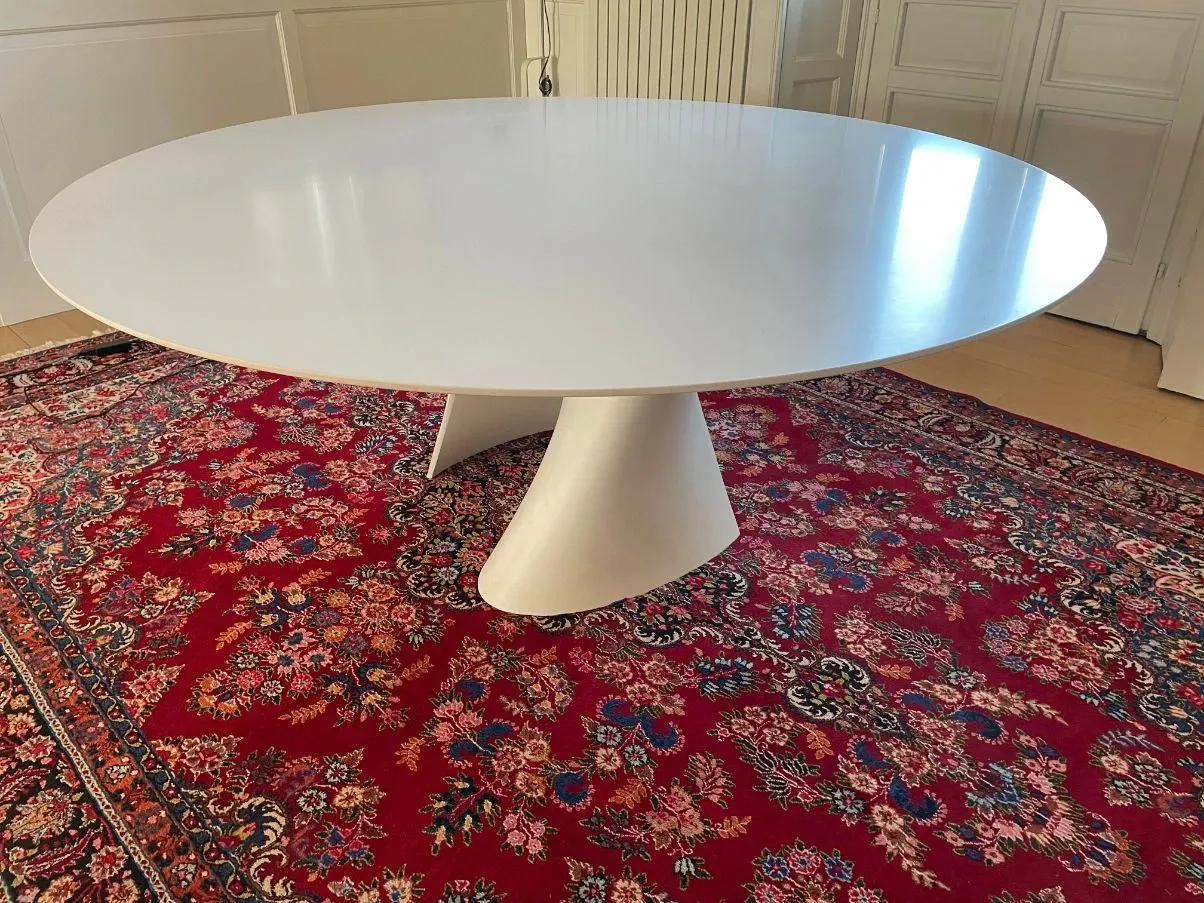 Tavolo rotondo S Table bianco 3