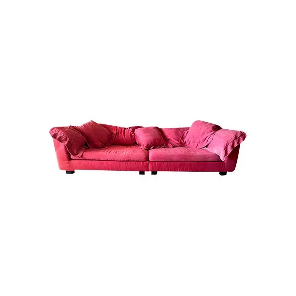 Nebula 4 seater sofa in fabric (red), Moroso image