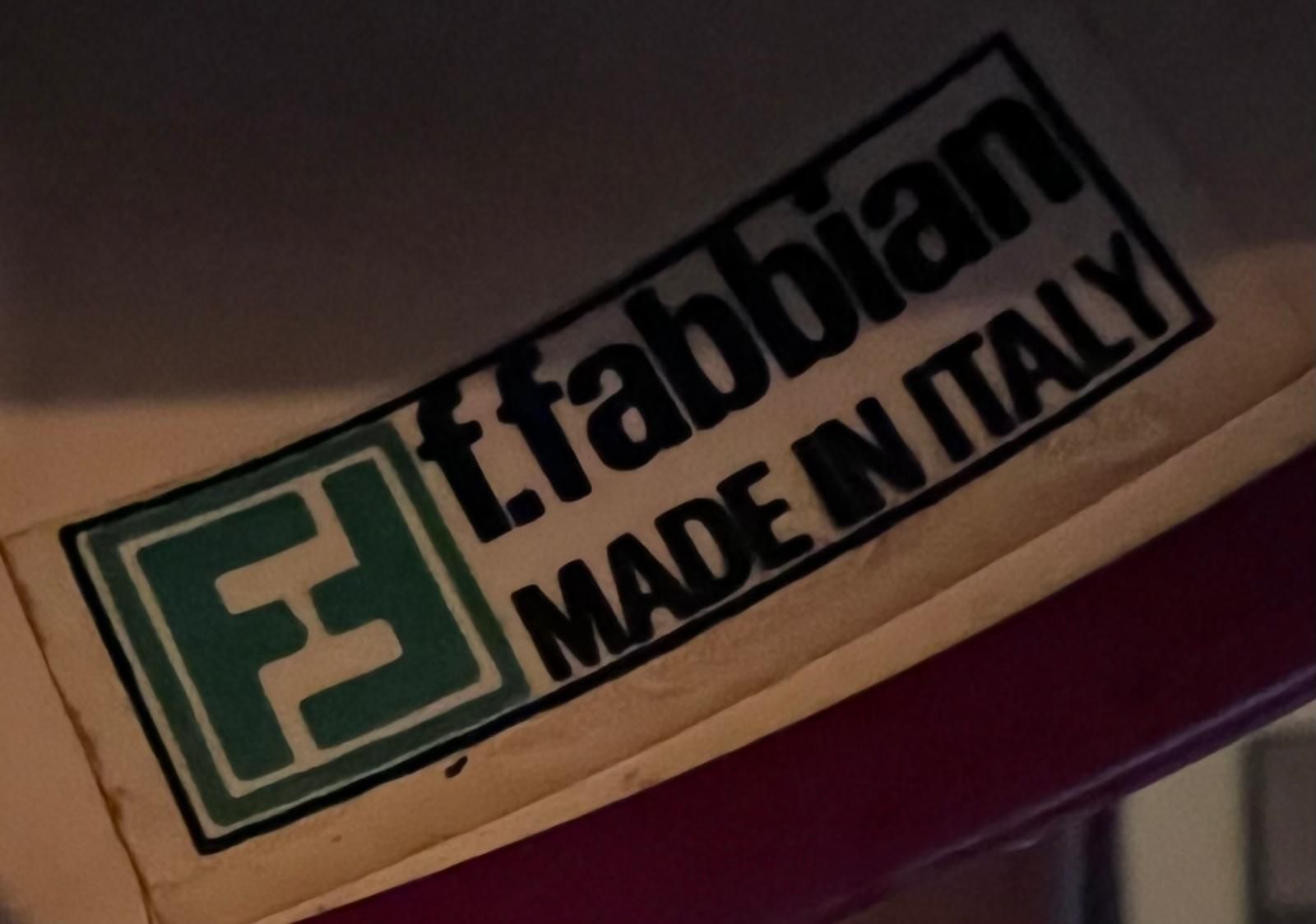 Black table lamp (70s), Fabbian Brand