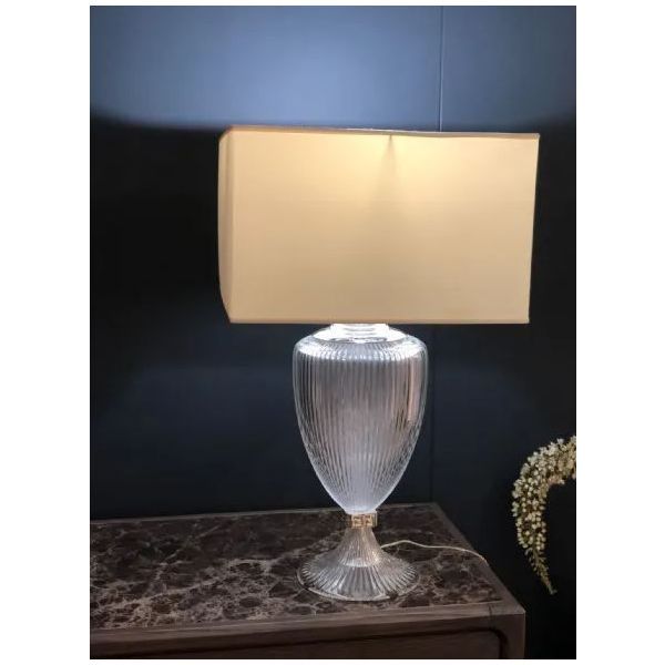 Crystal table lamp (clear), Fendi Home image