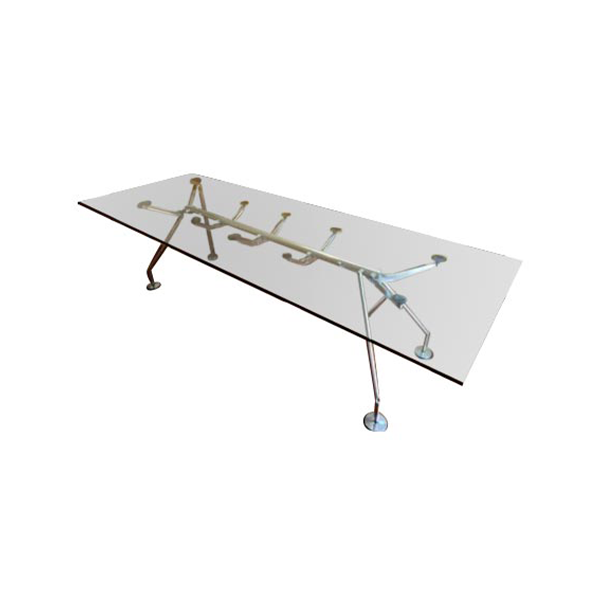 Nomos rectangular table by Norman Foster, Tecno image