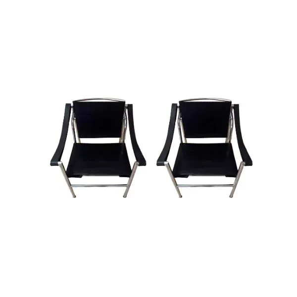 Set of 2 LC1 armchairs, Museum collection, Alivar image