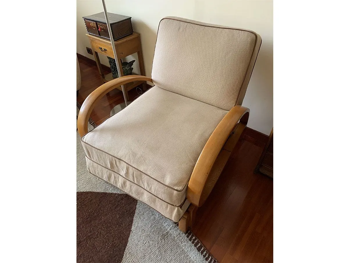 Armchair Tutto Trasformabile into a bed (beige), Cerutti 1