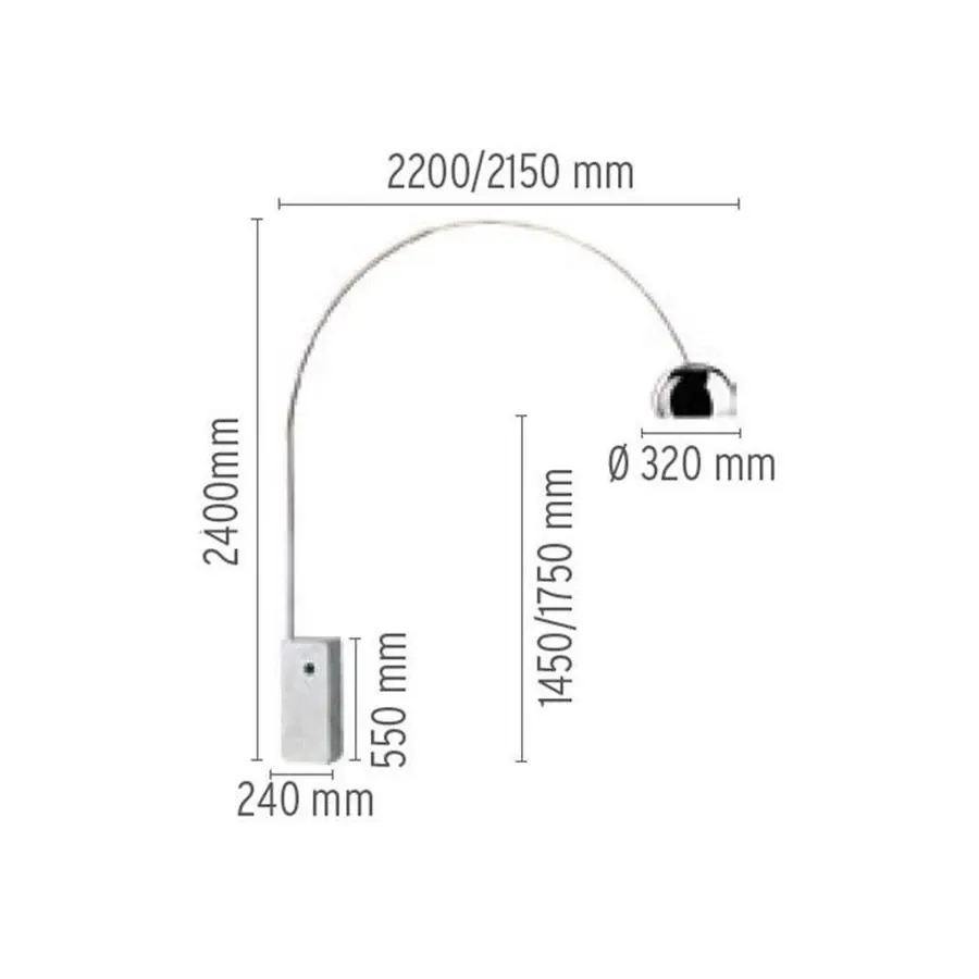 Arco (LED), Flos 