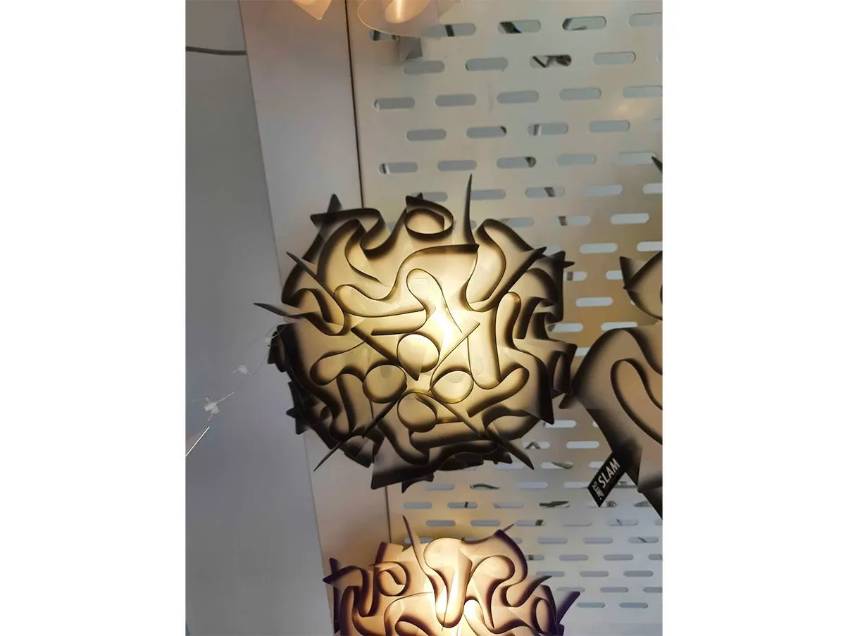 Veli Mini Prisma Pendelleuchte aus Kunststoff 2