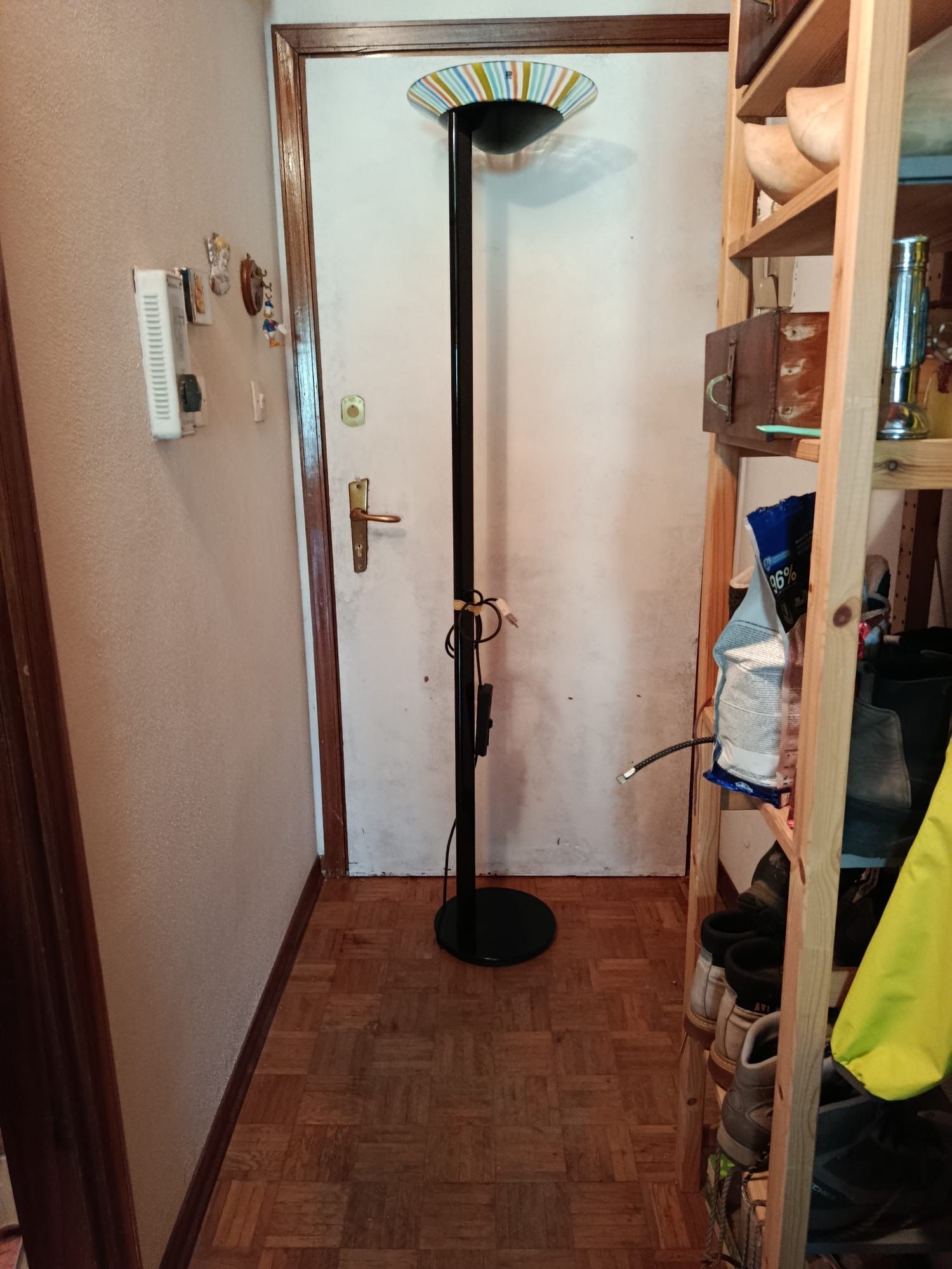 Alo Murano Glass Floor Lamp by Mauro Mazollo (1980s) Main