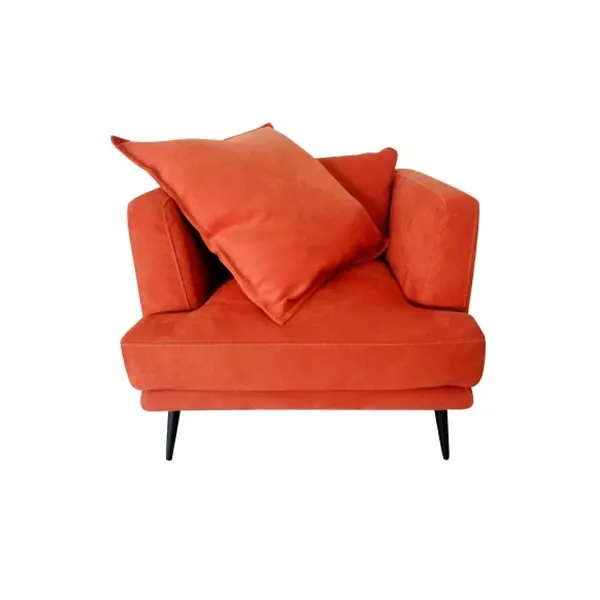 Velvet armchair (orange), La Casa Moderna image