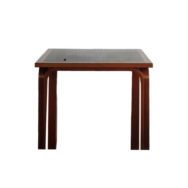 Square vintage wooden table, Magnus Olsen image