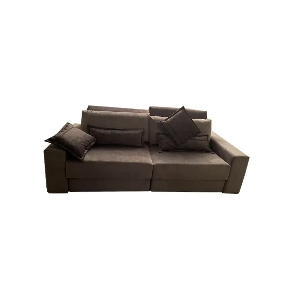 4 seater sofa in fabric (gray), Dondi Salotti image