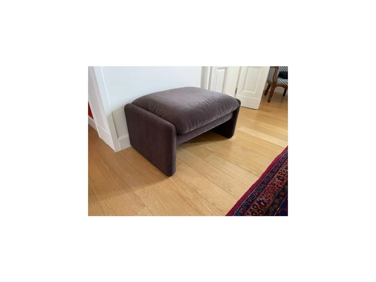 Pouf Maralunga vintage (anni '70), Cassina 3