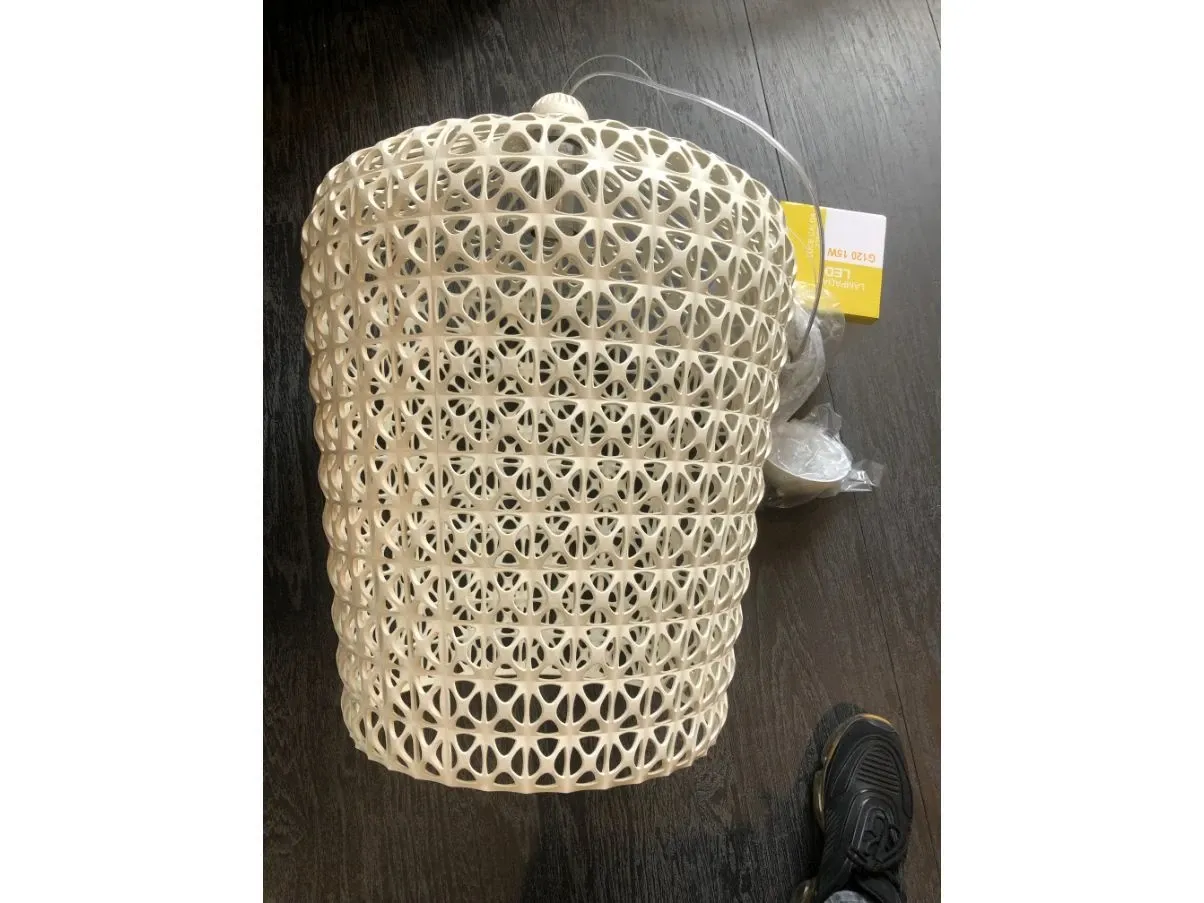 Lampada a sospensione kabuki bianco, Kartell 1