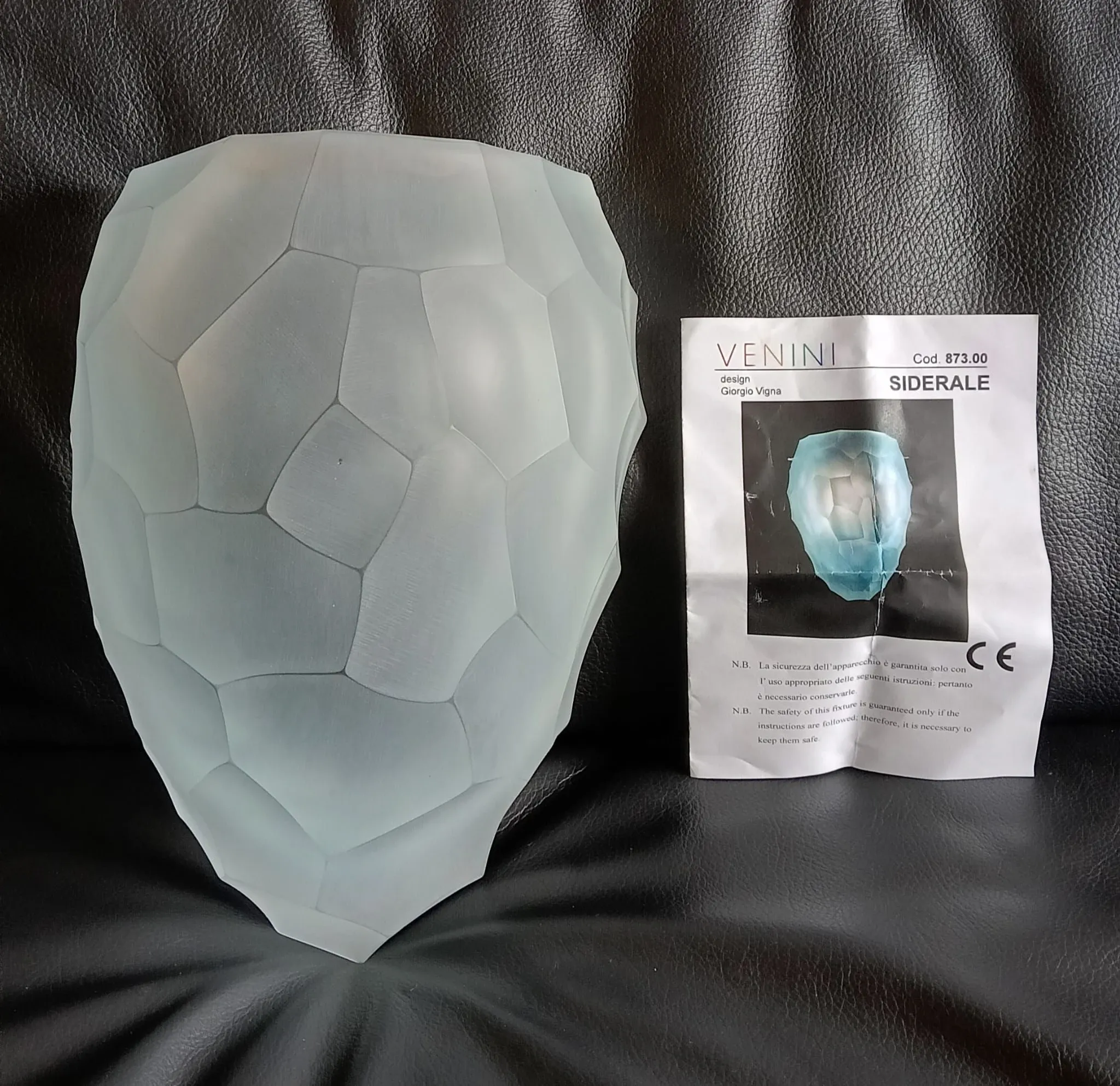 Luce Siderale wall lamp by Giorgio Vigna 