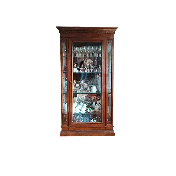 I Lauri display cabinet in wood with glass door, Le Fablier image