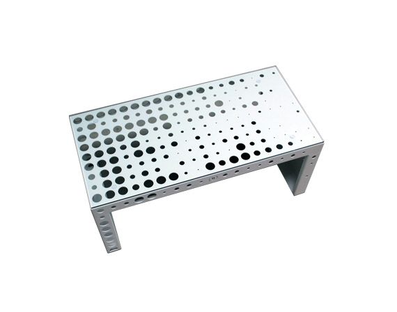 Holes coffee table, Nikla Steel Design image