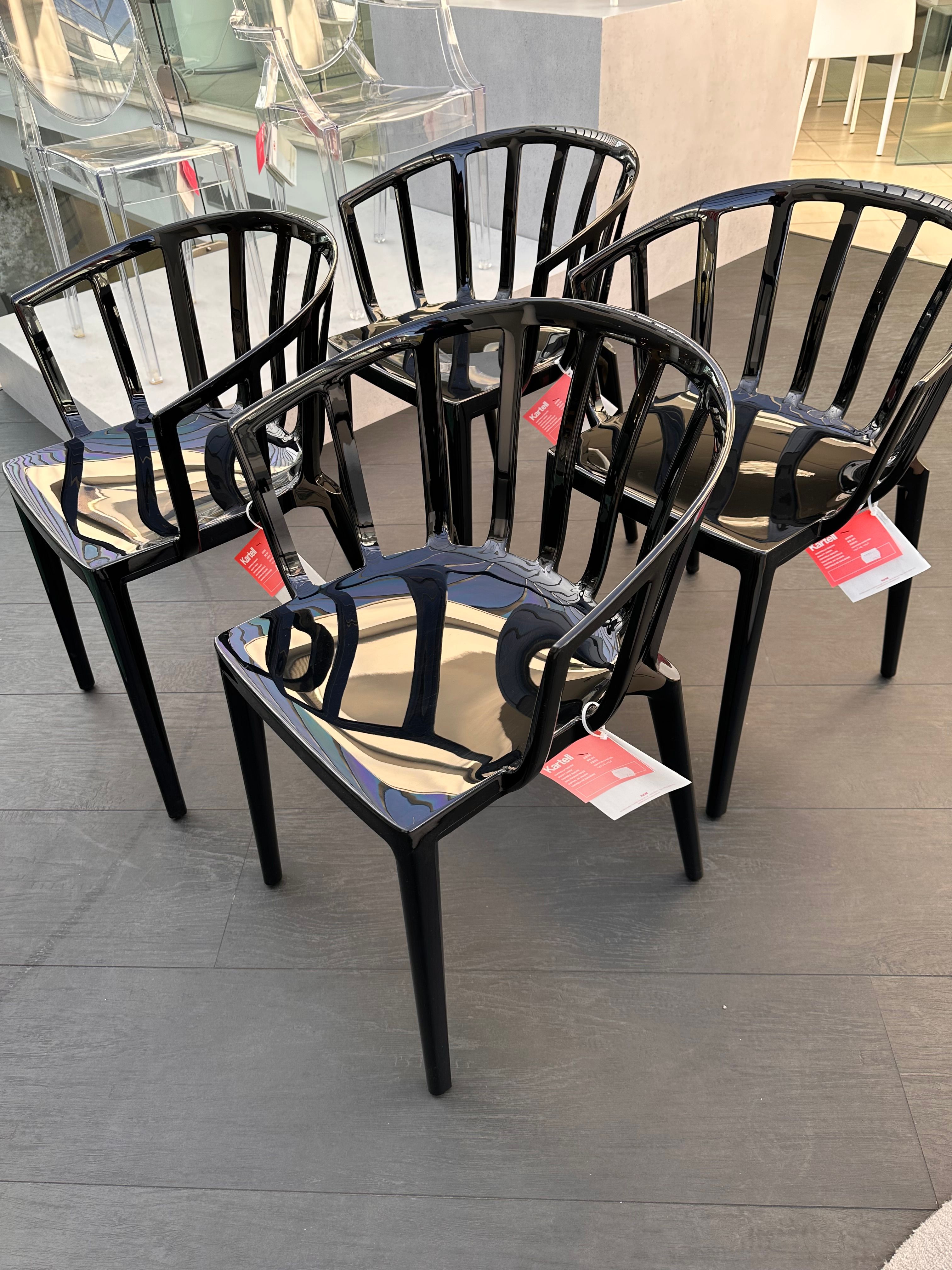 Sedia con braccioli Venice Kartell a prezzo scontato