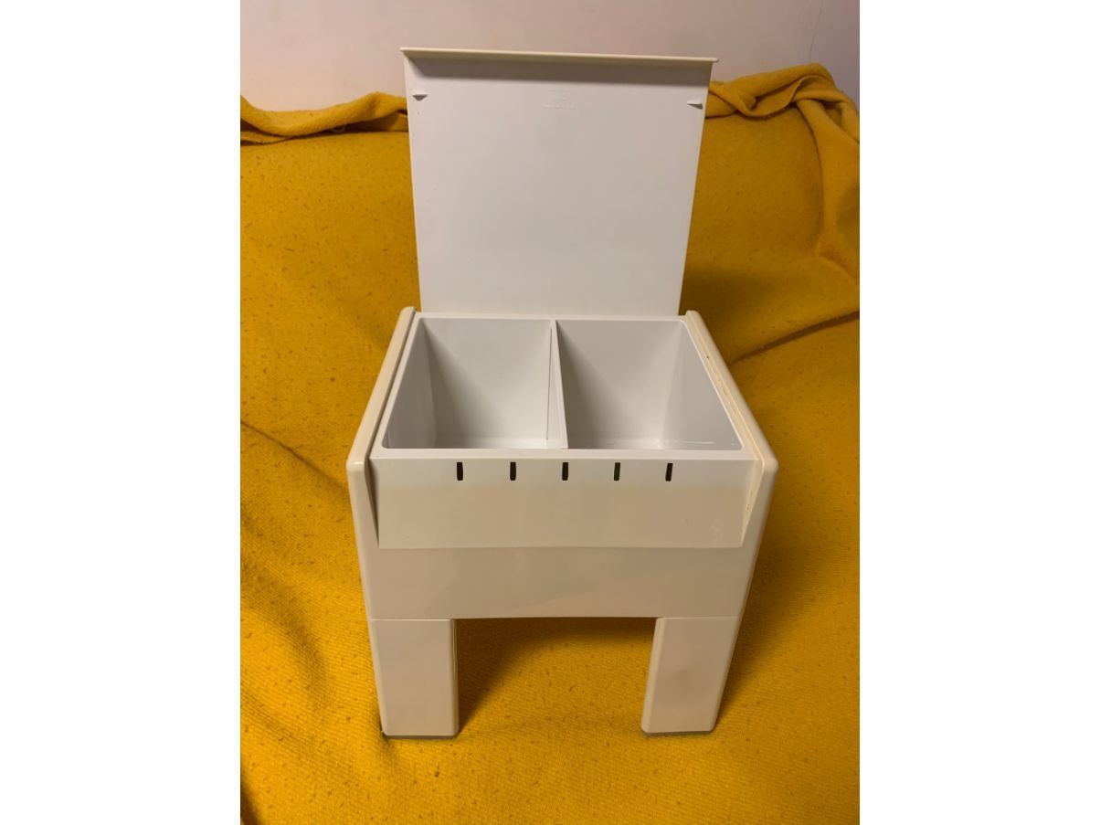 Vintage G-box storage stool 5