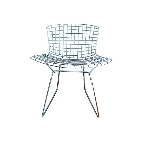 Diamond chair in stainless steel, Knoll image