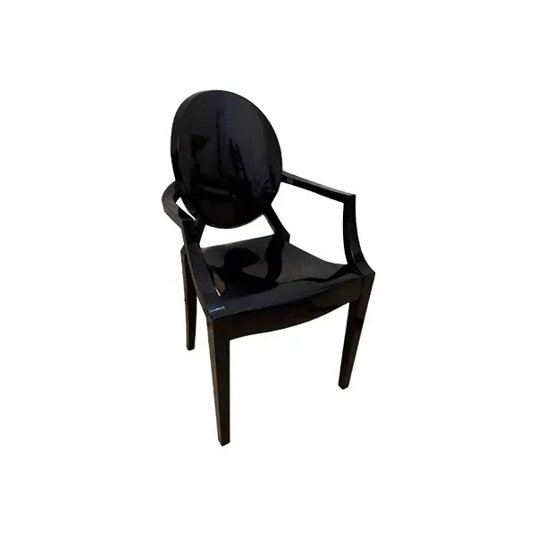 Louis Ghost iconic chair in plastic material, Kartell image