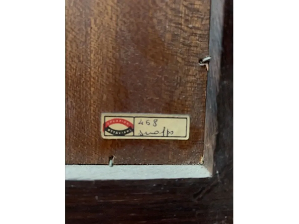 Quadro vintage decorazione con smalti (anni 70), Ottaviani 1