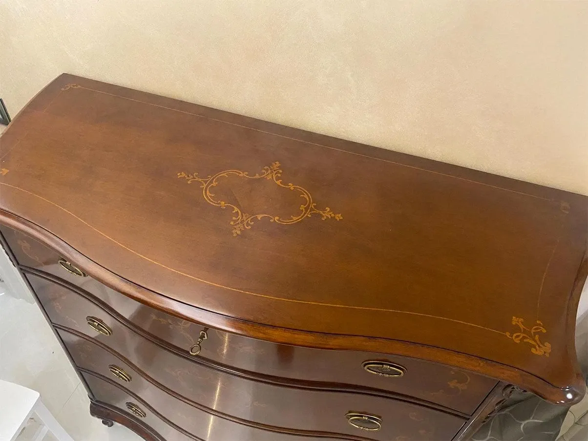 Comò con 4 cassetti in legno ciliegio, Signorini e Coco 2