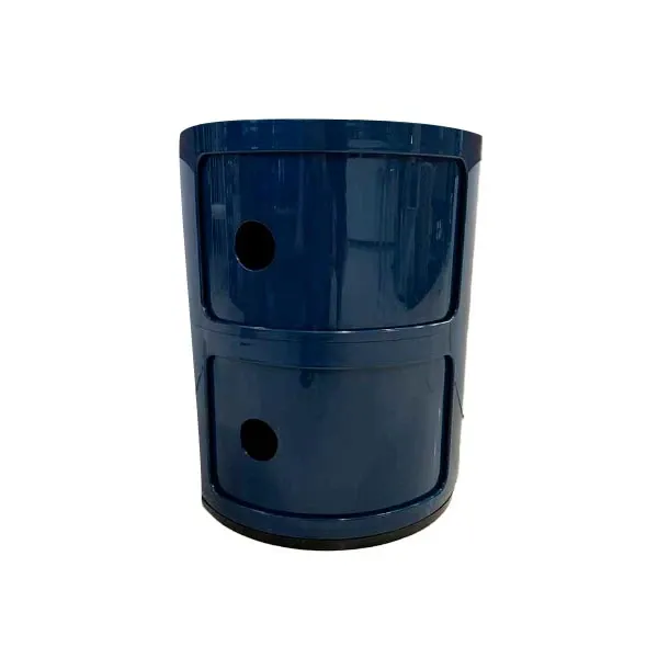 Modularer Kunststoff Rollcontainer blau 5