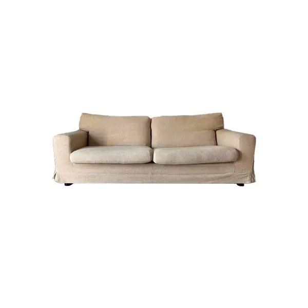 3 seater sofa in removable fabric (beige), Moroso image