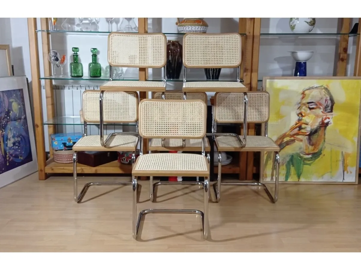 Set 6 sedie Cesca vintage (anni'90), MDF Italia 7