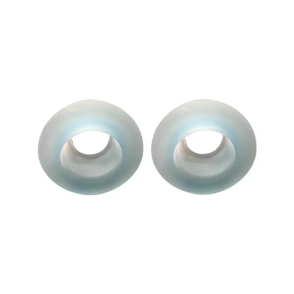 Set 2 faretti Van vintage in vetro Murano (azzurro), Leucos 3