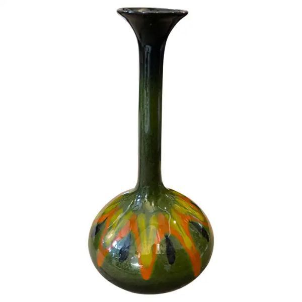 Modern single flower ceramic vase (1970s), Ceramiche Bertoncello image