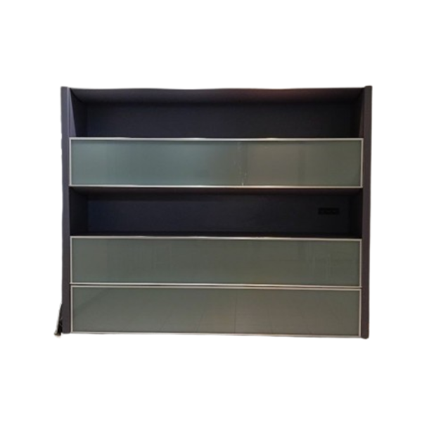 Meuble de rangement Domus bleu par Antonio Citterio image