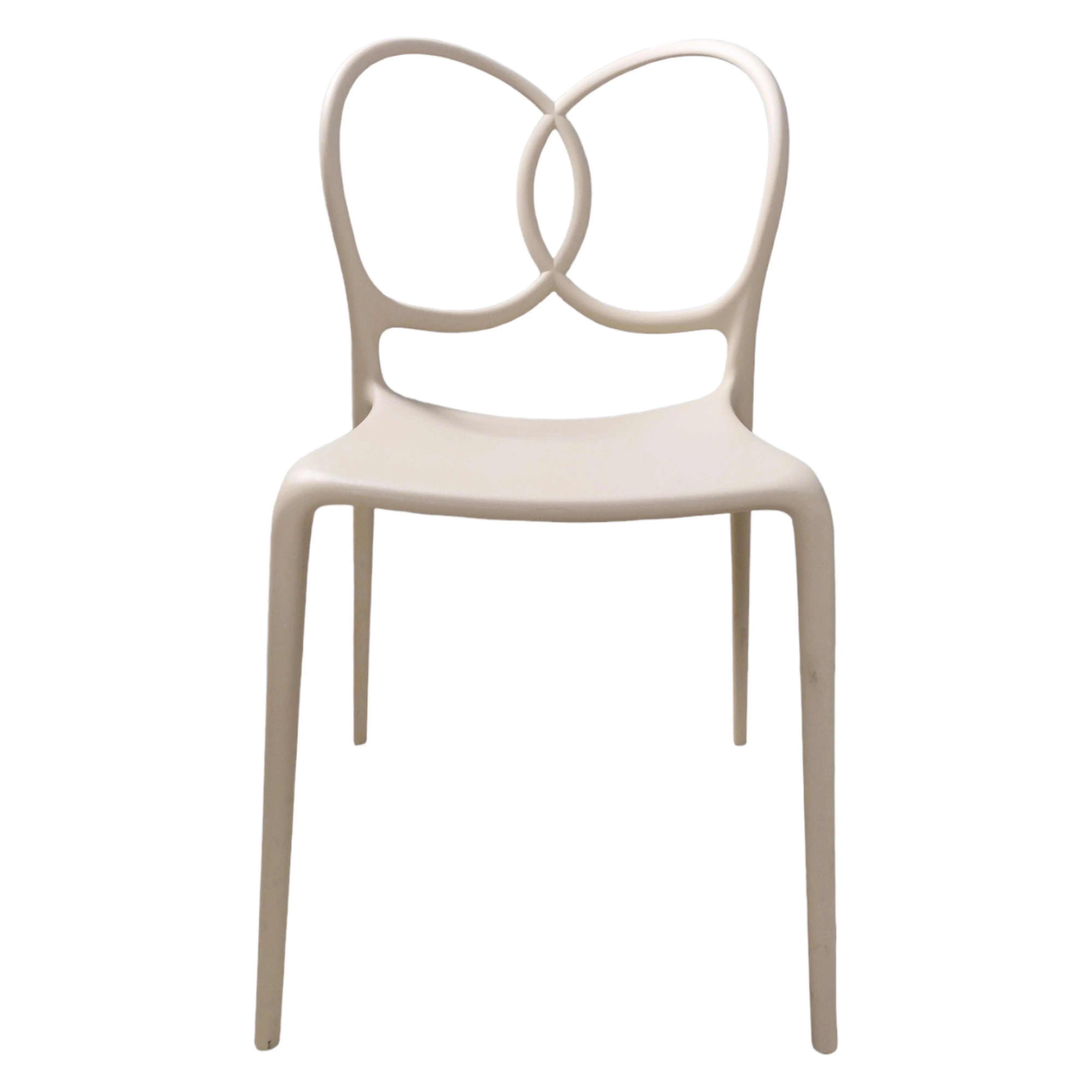 Set of 4 beige Sissi chairs, Driade image