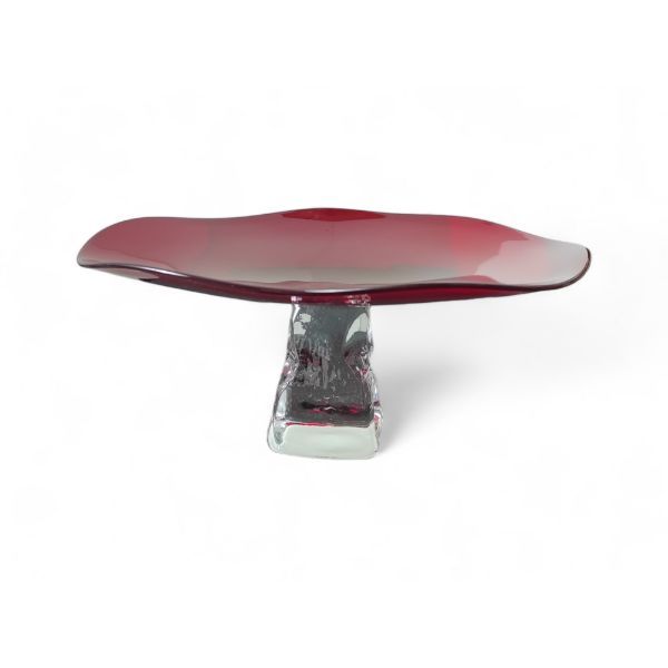 Murano glass centerpiece stand, image