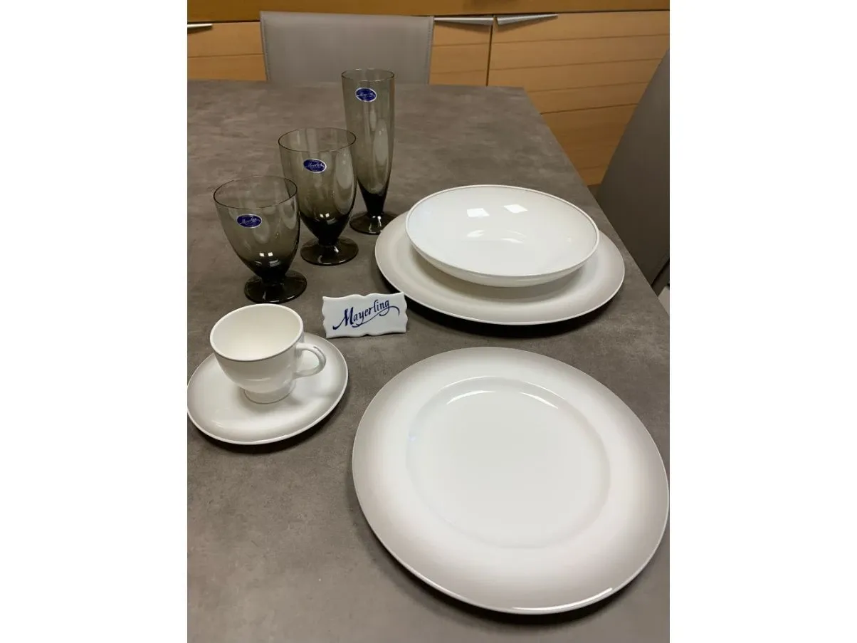 Servizio piatti e bicchieri in ceramica Bavaria, Mayerling 1