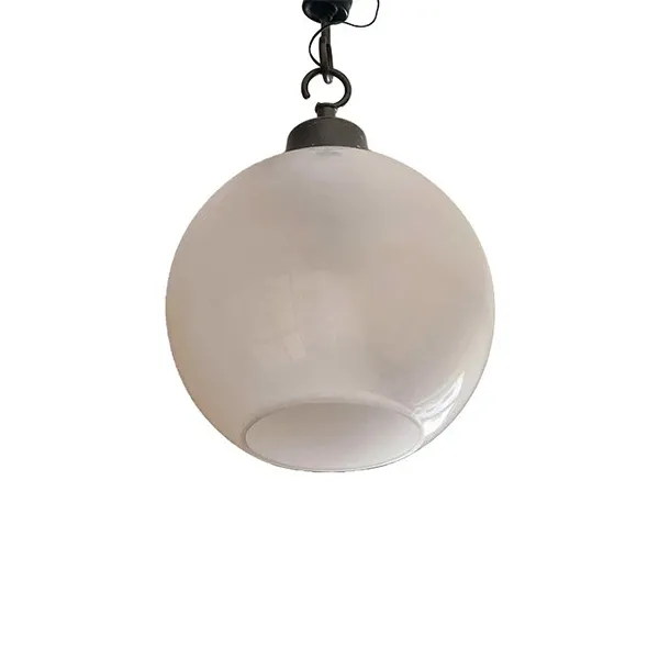 LS10 ceiling lamp in opal glass, Azucena image