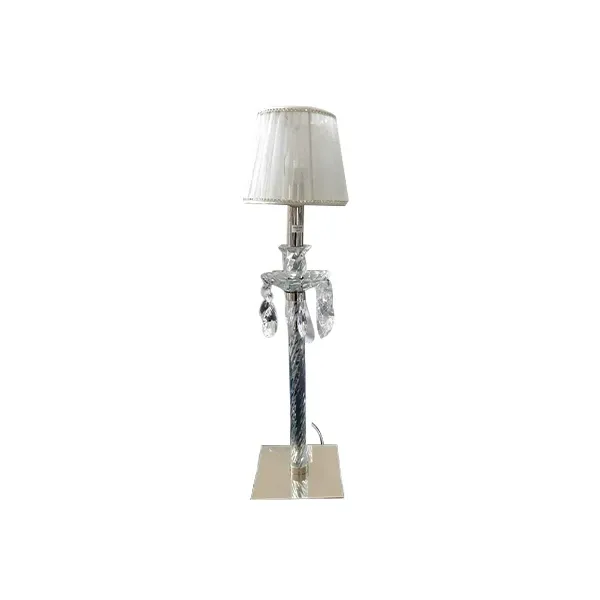 Table lamp in transparent crystal, IPM light image