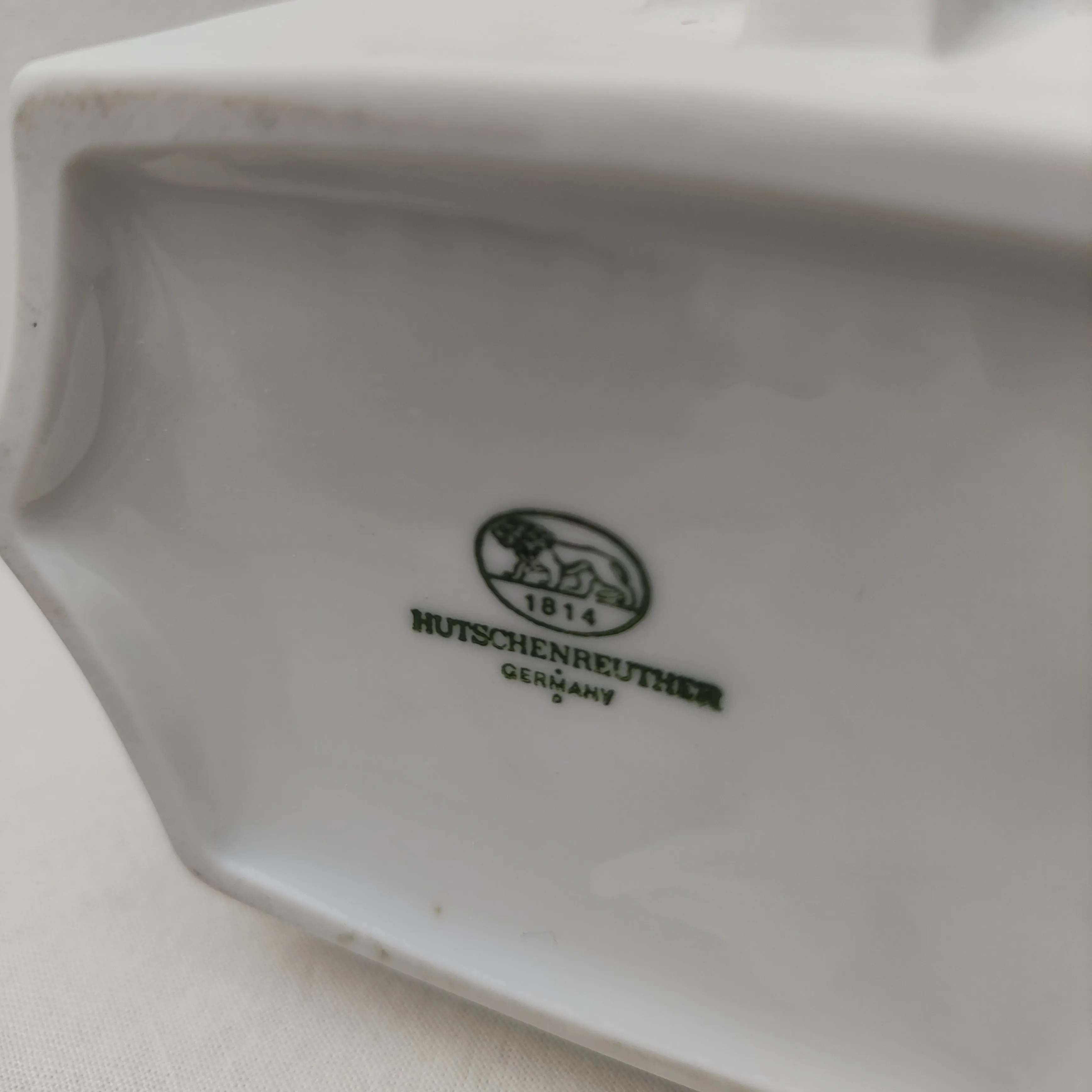 Vaso bianco di Heinrich Fuchs vintage (anni'60), 1