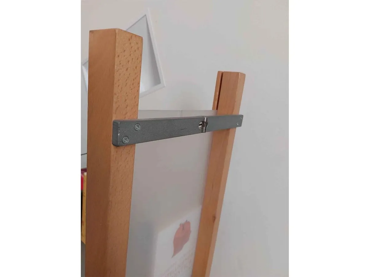 Vincastro bookcase in wood and plexiglass 6