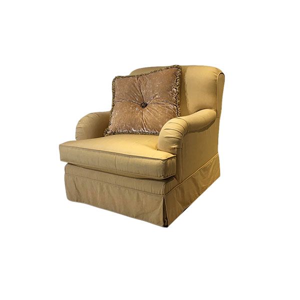 Leonardo armchair with removable fabric (beige), Bruno Zampa image