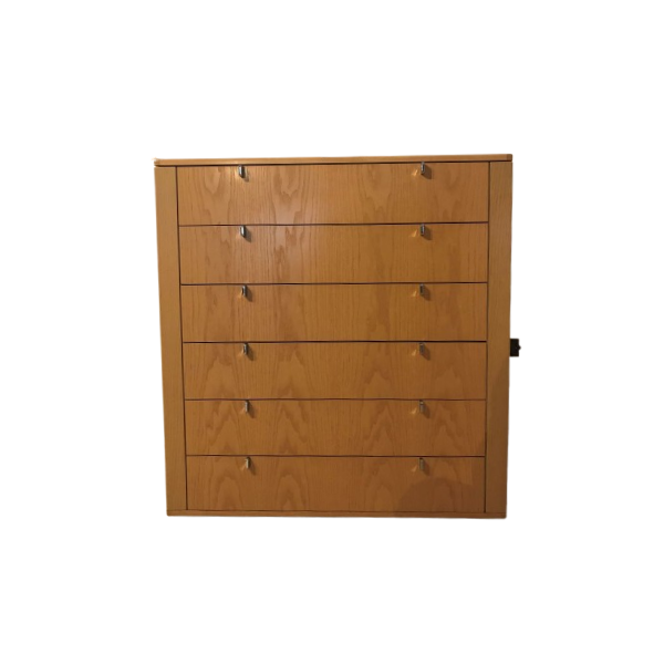Cassettiera in legno di frassino (anni '70), image