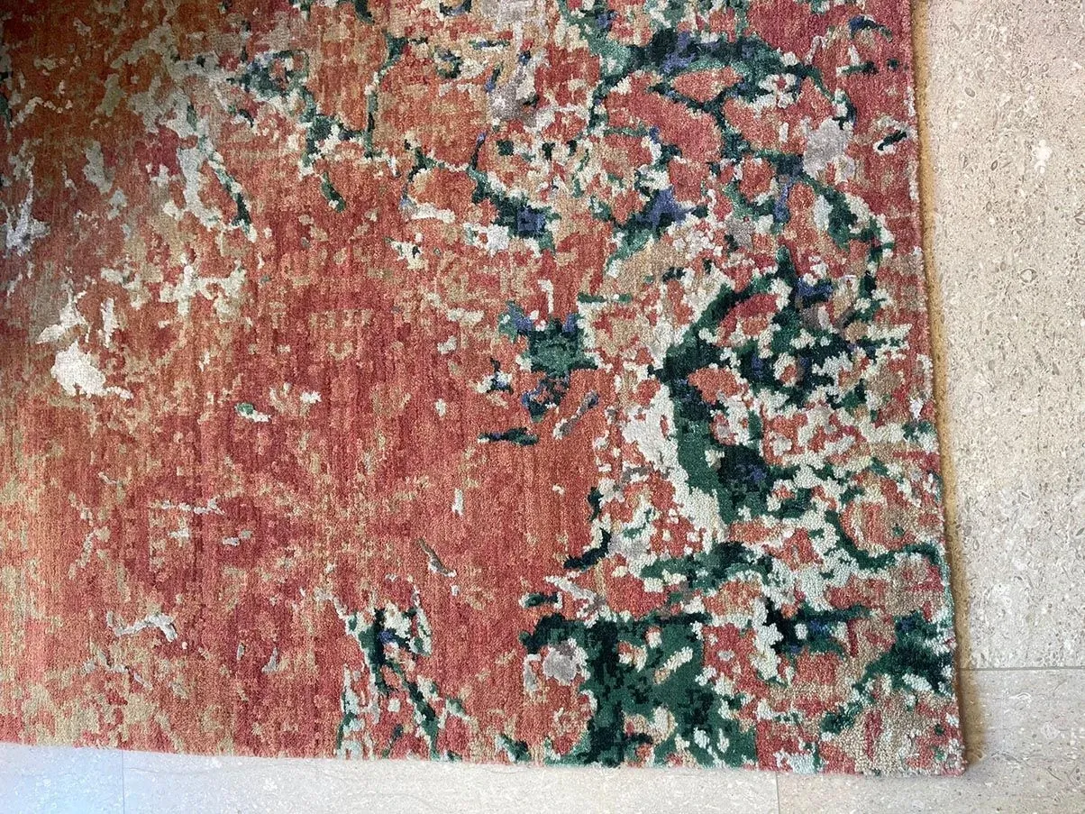 Jaipur 45497 rectangular rug in wool and silk 2