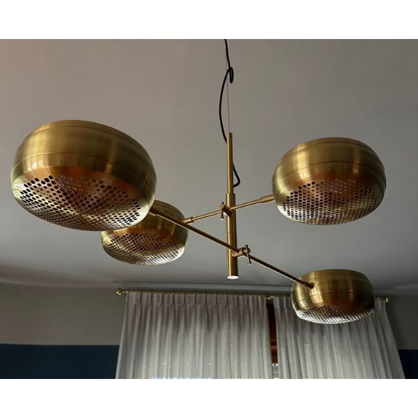 Suspension chandelier with four Gringo elements image