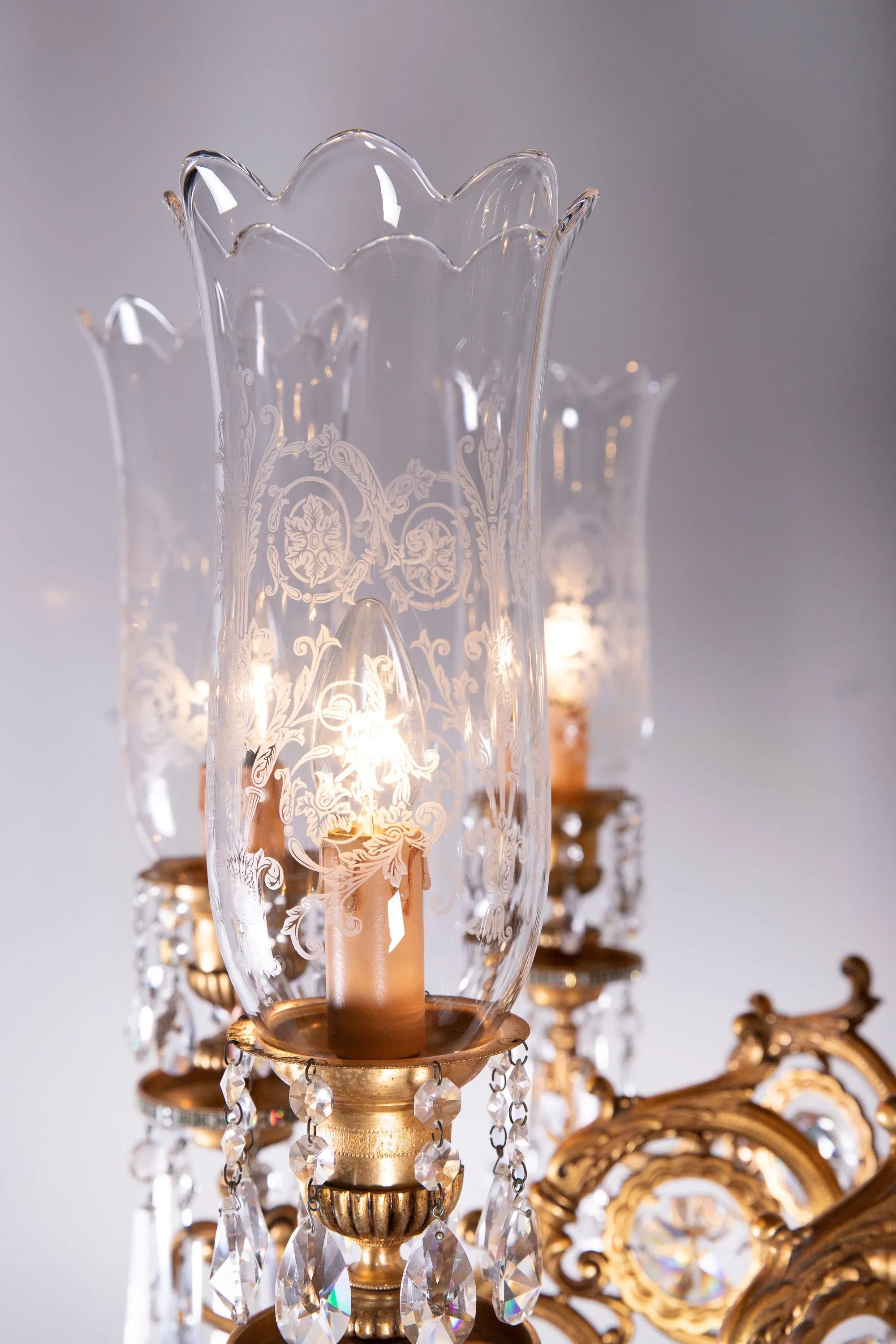 Lampadario in stile classico a 8 bracci, Fumagalli Lampadari  22