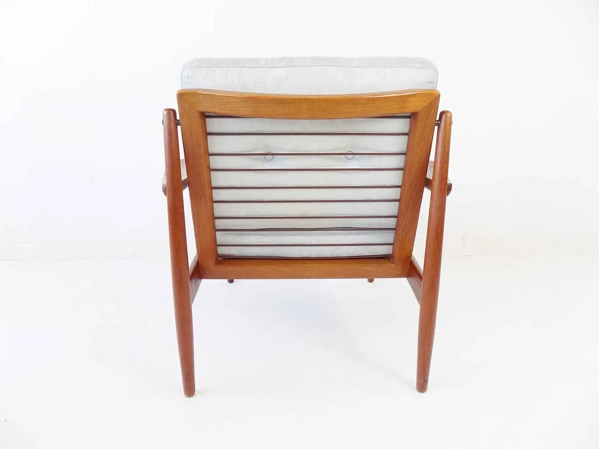 Arne Vodder Easychair aus Teakholz Sessel 5