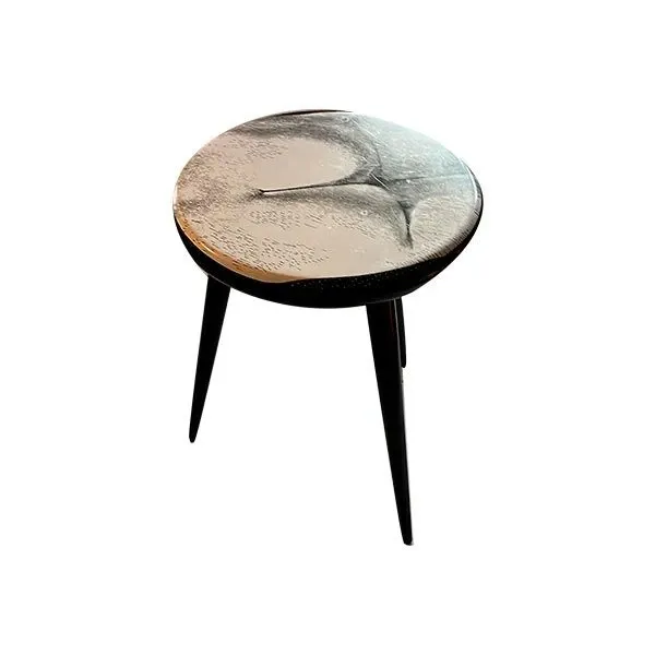 Sgabello moderno in legno (beige), Fornasetti image