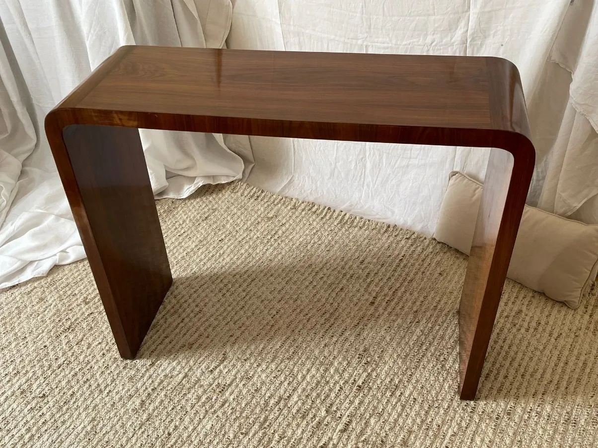 Set 2 consolle vintage in palissandro (anni '20), 1